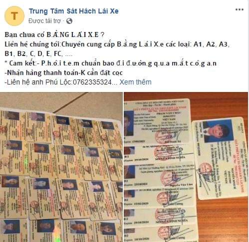 Tổng Cục Đường Bộ Phát Hiện Nhiều Trang Website Tra Cứu Thông Tin GPLX Giả Mạo 2