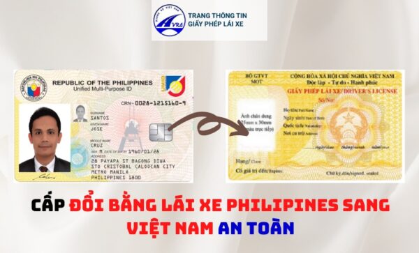 Đổi Bằng Lái Xe Philippines Sang Việt Nam