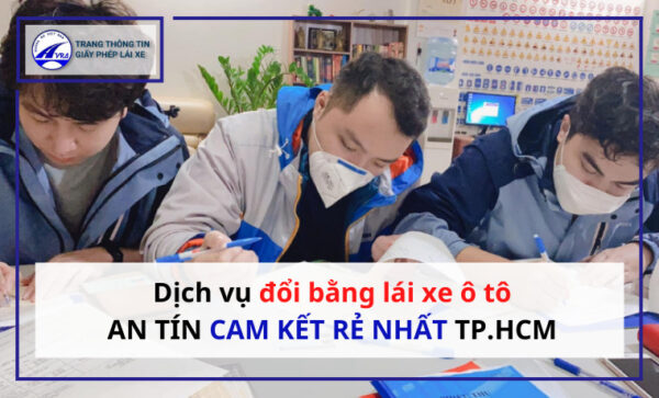 đổi bằng lái ô tô