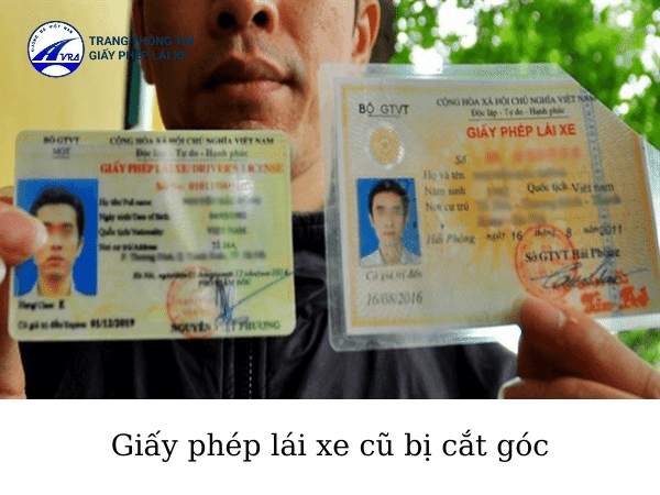 Giấy phép lái xe cũ