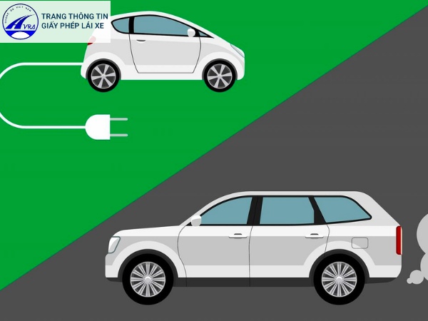 Sự khác biệt giữa xe điện và xe xăng Sự khác biệt giữa xe điện và xe xăng