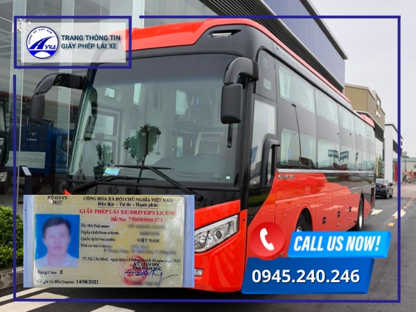 Bằng lái xe hạng E Bằng lái xe hạng E