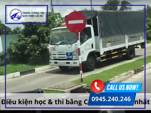 Điều kiện học và thi bằng C Điều kiện học và thi bằng C