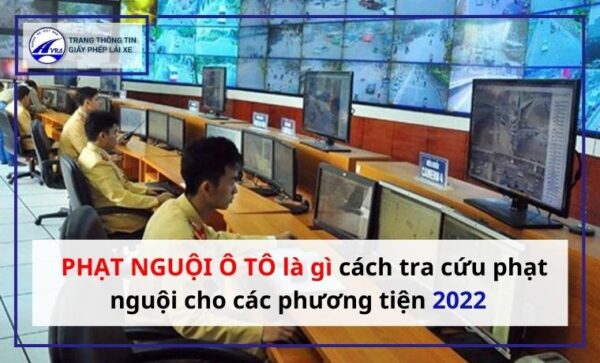 Phạt nguội ô tô