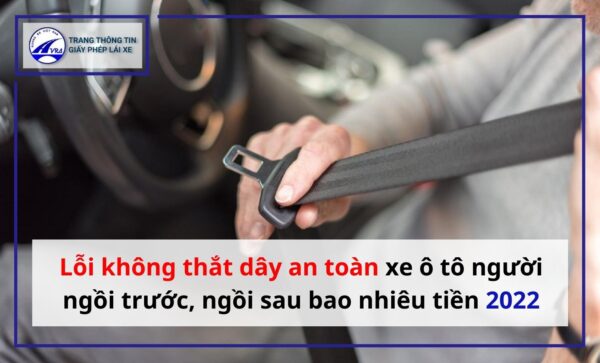 lỗi không thắt dây an toàn