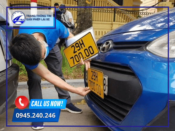 Thủ tục đổi biển số xe màu vàng là gì ÁP DỤNG CHO XE NÀO 6 Biển số vàng áp dụng cho xe nào