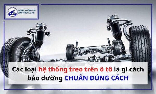 Cách bảo dưỡng hệ thống treo trên ô tô