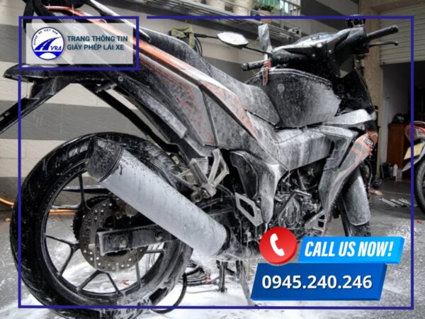 Xe máy lâu ngày không sử dụng