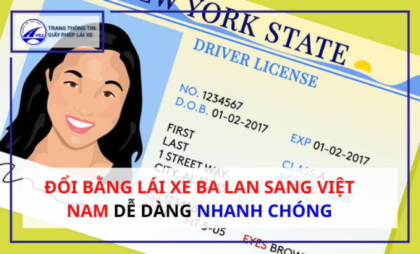 Đổi bằng lái xe Ba Lan sang Việt Nam Dễ Dàng NHANH CHÓNG
