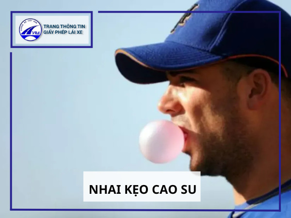 Cách làm hết nồng độ cồn trong hơi thở một cách THẦN TỐC 8 Nhai kẹo cao su