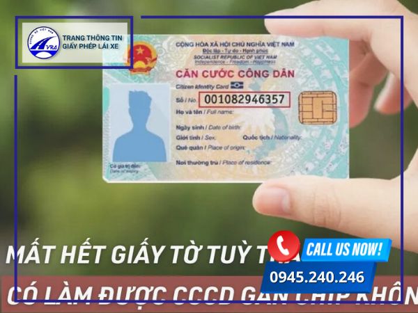 Khi mất hết giấy tờ thì nên làm cái nào trước