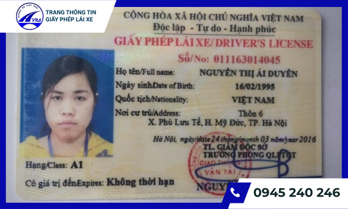 Giải đáp thắc mắc: “Bằng lái xe Việt Nam có dùng được ở Úc không?” 9 Bằng lái xe dạng song ngữ Anh - Việt