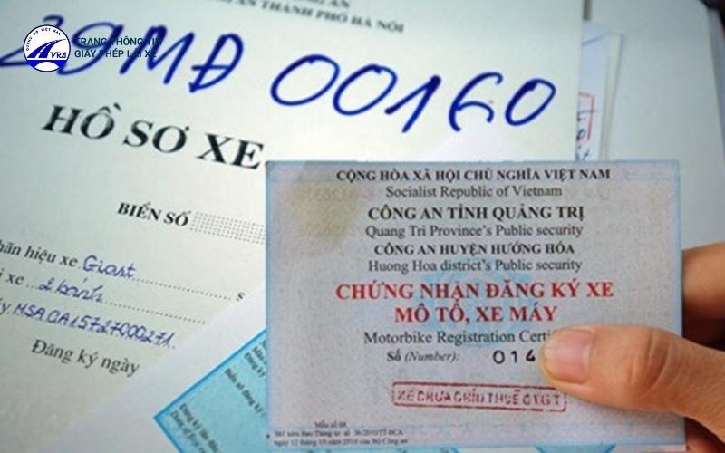 Đăng ký xe máy điện tại công an huyện