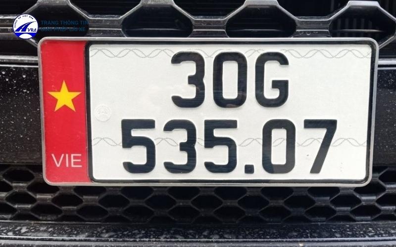 Khung biển số xe nhựa