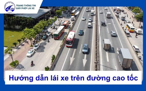 Lái xe trên đường cao tốc