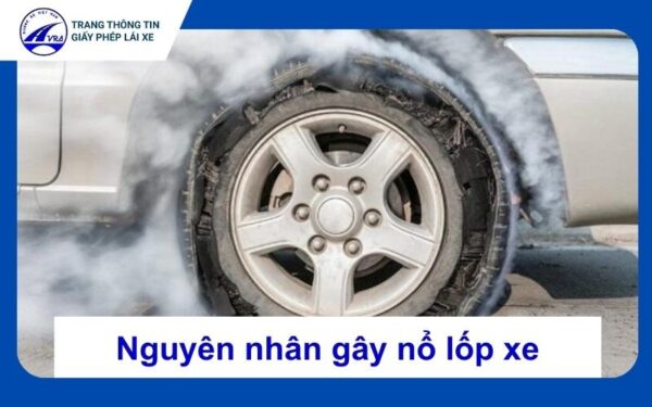 Nổ lốp xe