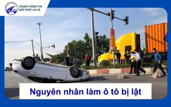 ô tô bị lật