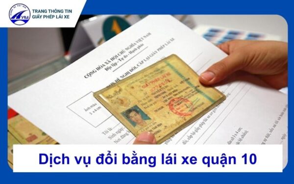 Dịch vụ đổi bằng lái xe ô tô tại Quận 10 uy tín 7 Dịch vụ đổi bằng lái xe quận 10
