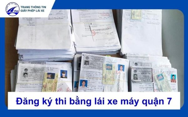 Thi bằng lái xe máy quận 7