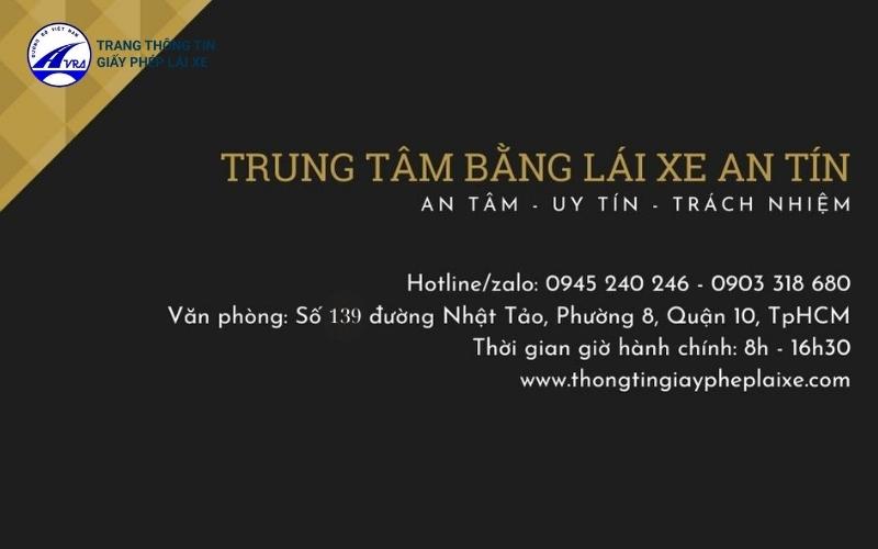 Học lái xe ô tô quận 8 bao đậu giá tốt, cam kết chất lượng 4 An Tín là trung tâm dạy và thi bằng lái xe ô tô uy tín