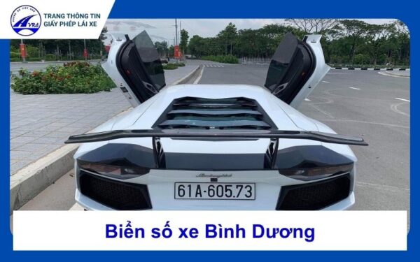 Biển số xe Bình Dương