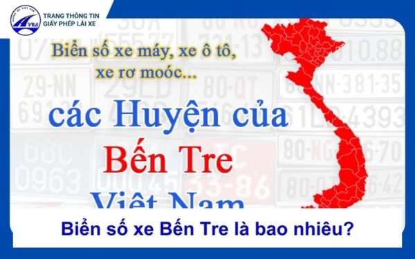 Biển số xe Bến Tre