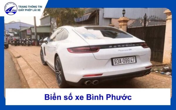 Biển số xe Bình Phước