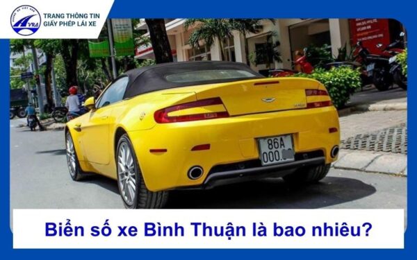 Biển số xe Bình Thuận