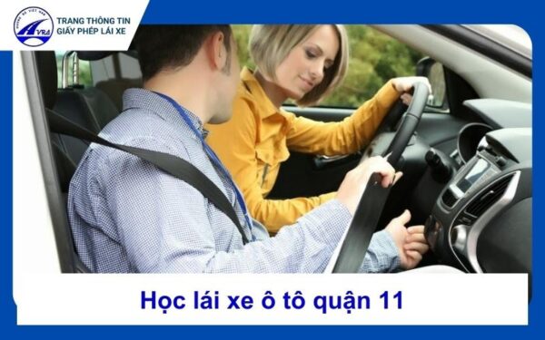 Học lái xe ô tô quận 11