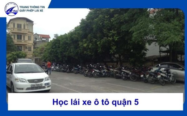 Học lái xe ô tô quận 5