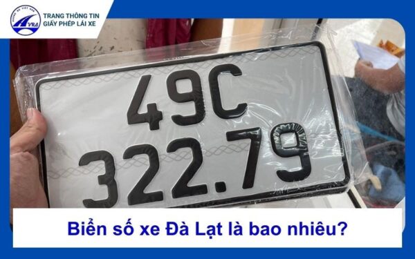 Biển số xe Đà Lạt