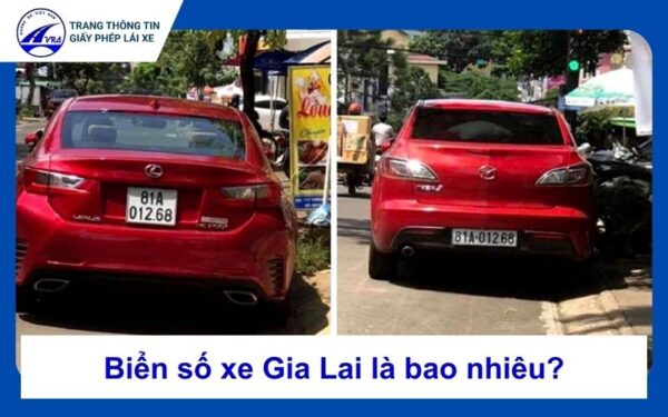 Biển số xe Gia Lai