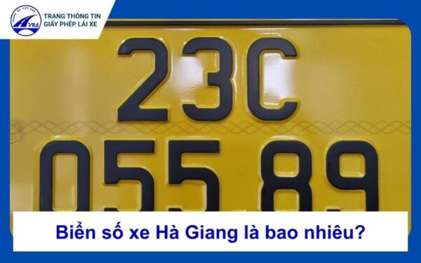 Biển số xe Hà Giang