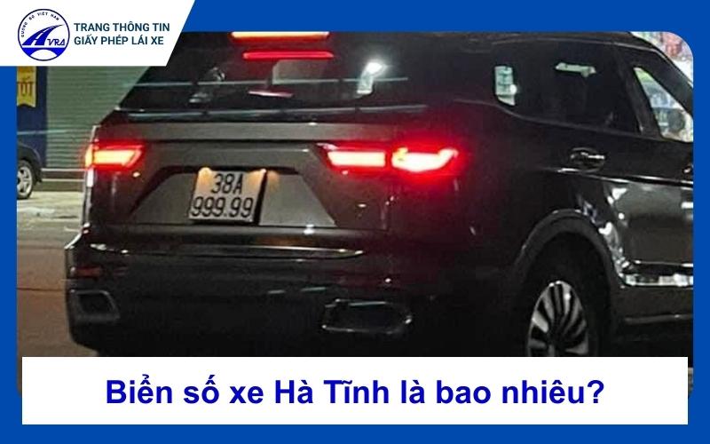 Biển số xe Hà Tĩnh