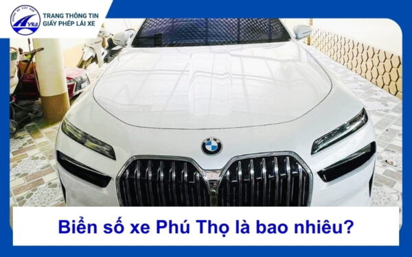 Biển số xe Phú Thọ