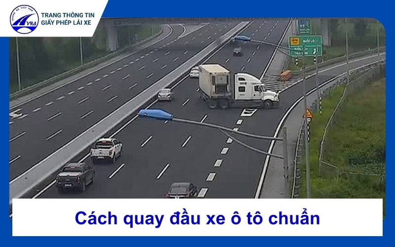 Cách quay đầu xe ô tô