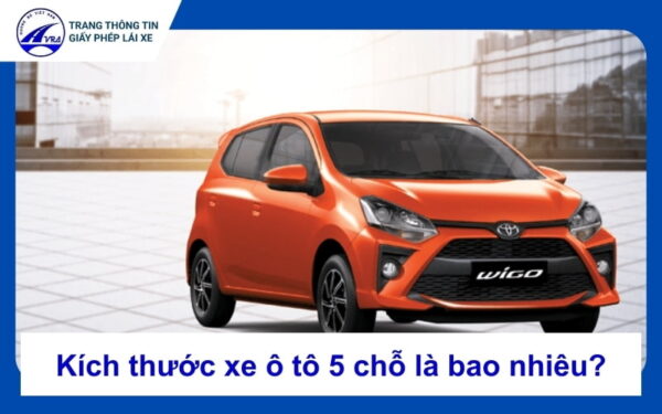 Kích thước xe ô tô 5 chỗ