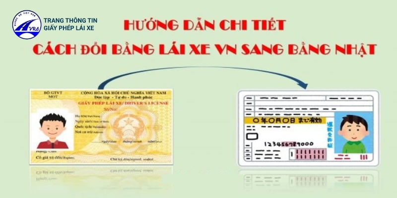 Quy trình đổi bằng lái xe Việt Nam sang Nhật Bản