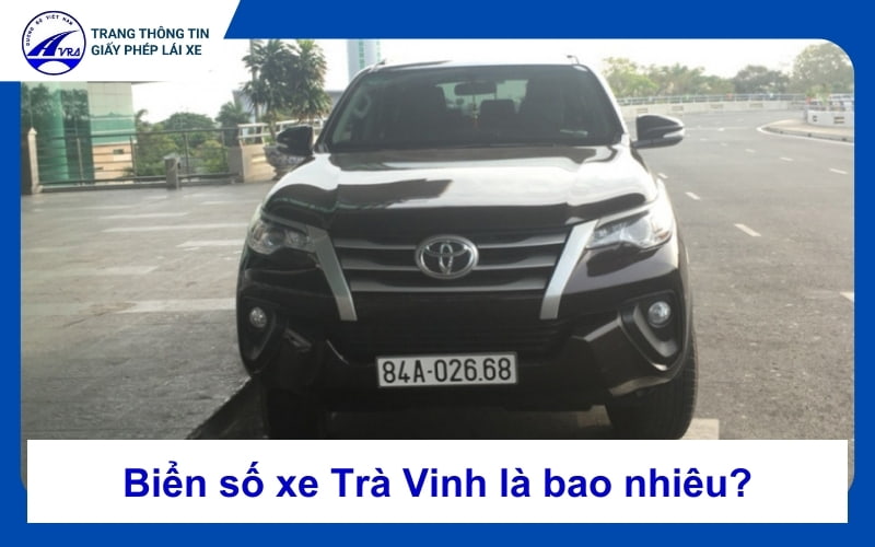 Biển số xe Trà Vinh