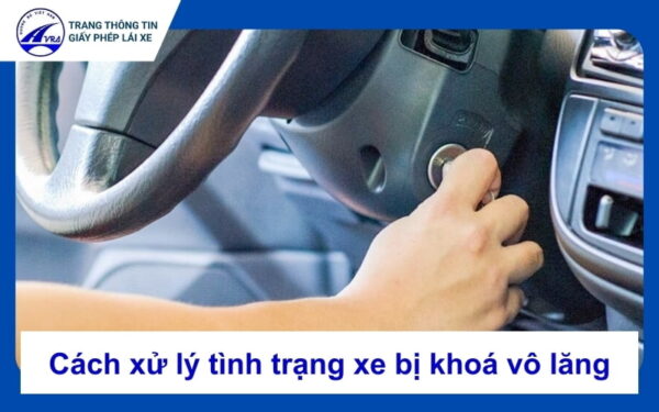 Xe bị khoá vô lăng