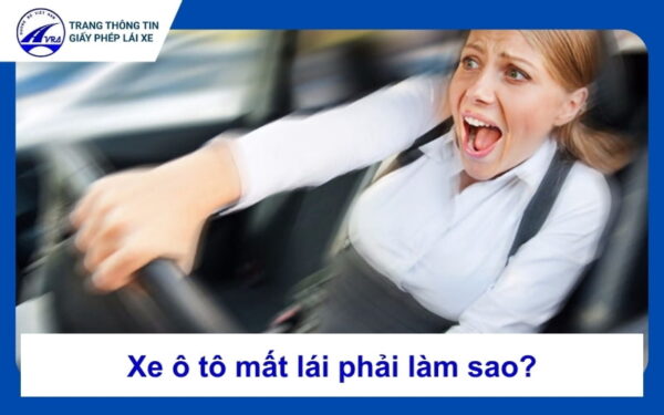 Xe ô tô mất lái