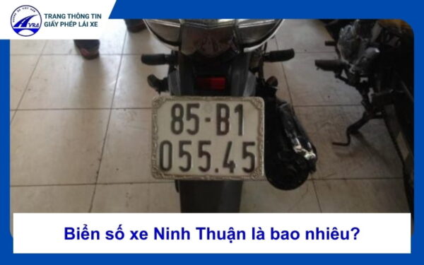 Biển số xe Ninh Thuận