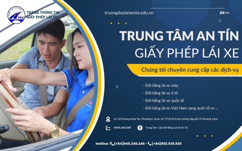 Bằng B2 lái xe tải bao nhiêu tấn? Những điều bạn cần biết 5 Thi bằng lái xe B2 chất lượng tại trung tâm An Tín