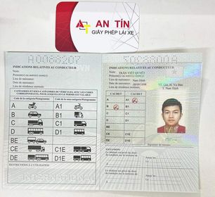 Mẫu bằng lái xe quốc tế IDP Công ước Vienna 1968 và những quốc gia chấp nhận bằng lái xe quốc tế 3