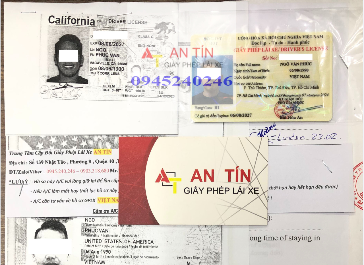 Thủ tục đổi bằng lái xe Mỹ sang Việt Nam chi tiết A–Z (Cập nhật mới nhất) 2