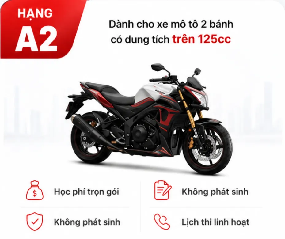Thi bằng lái xe 2 bánh 12