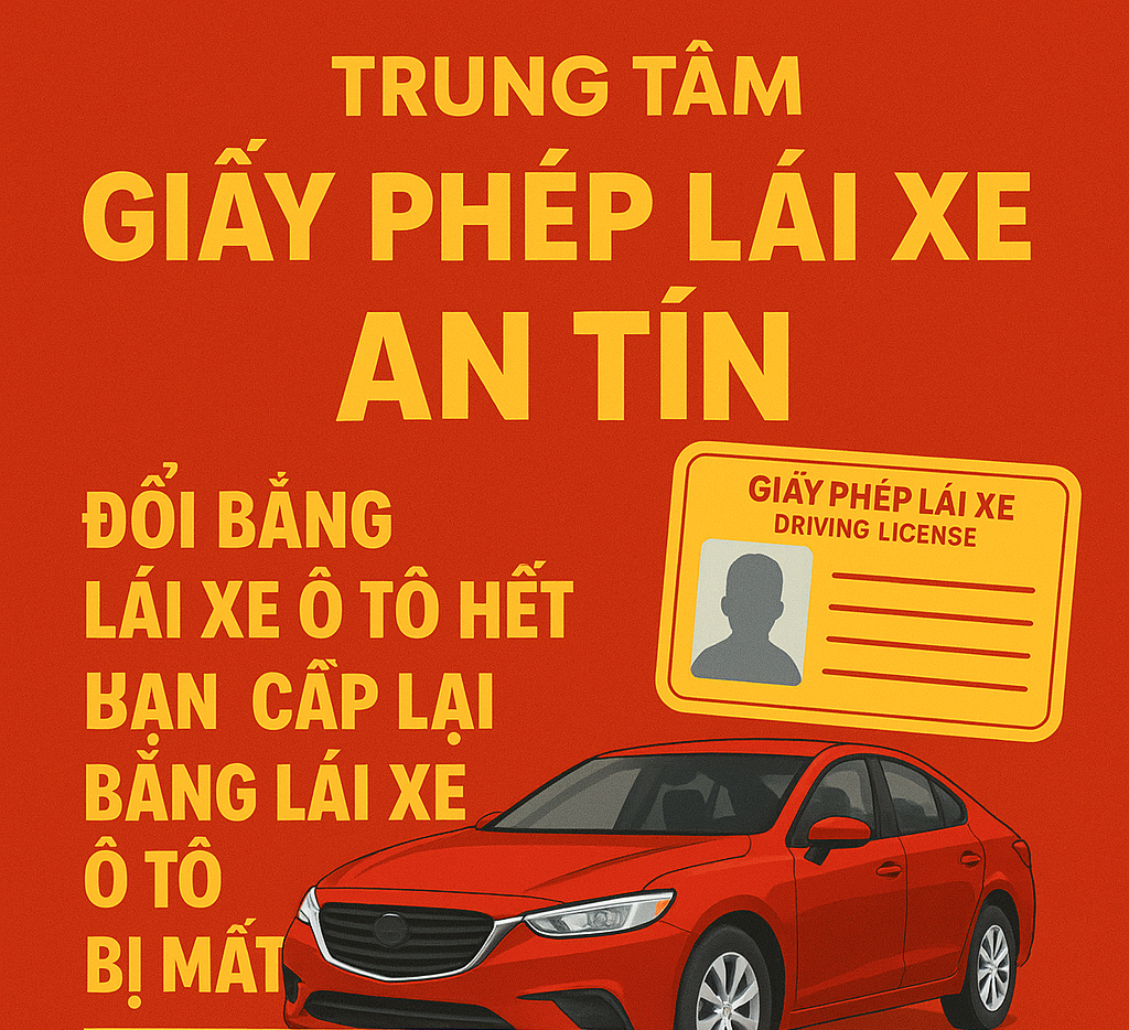 Dịch vụ đổi bằng lái xe ô tô hết hạn nhanh chóng, giá tốt 1