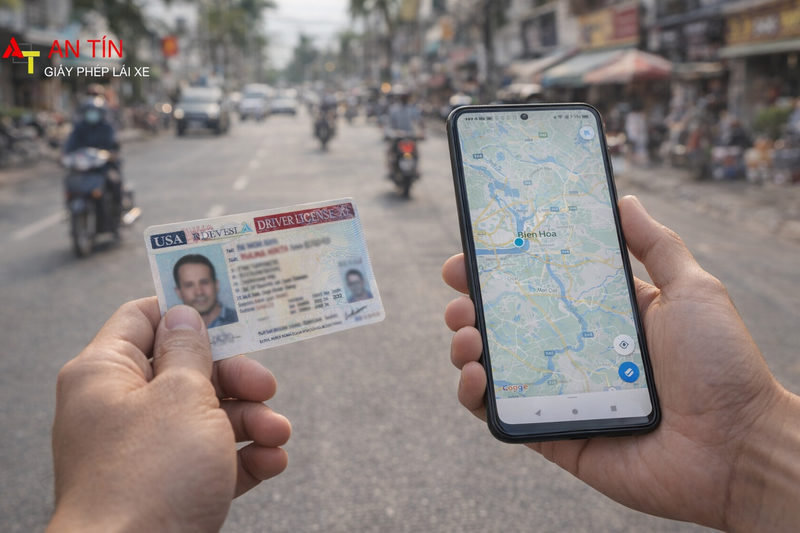 Đổi bằng lái xe Mỹ sang Việt Nam tại Đồng Nai nhanh 2 Đổi bằng lái xe Mỹ sang Việt Nam tại Đồng Nai: có bắt buộc không?