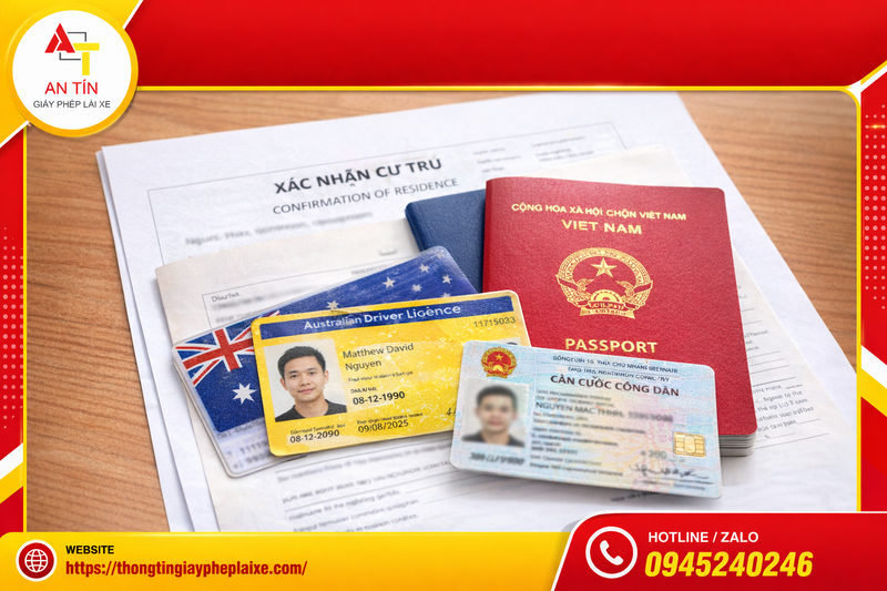 Thủ tục đổi bằng lái xe Úc sang Việt Nam tại Đồng Nai 2 Đổi bằng lái xe Úc sang Việt Nam tại Đồng Nai: có đổi được không?