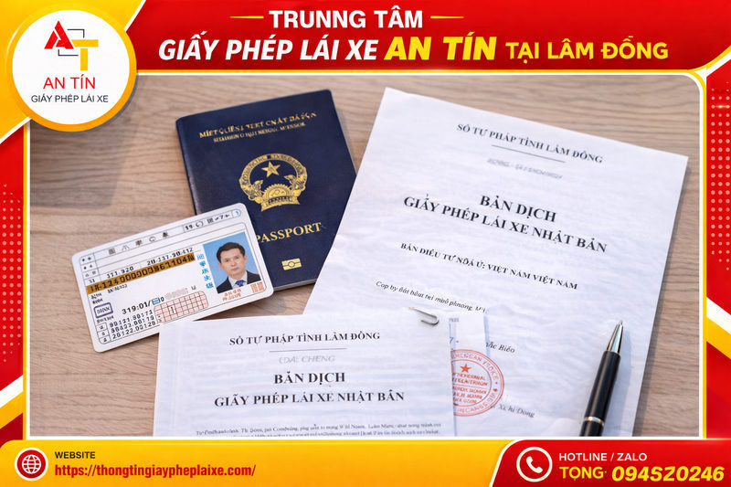 Đổi bằng lái xe Nhật Bản sang Việt Nam tại Lâm Đồng 2 Tổng quan thủ tục đổi GPLX Nhật sang Việt Nam tại Lâm Đồng